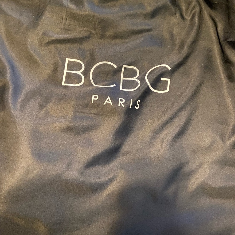 BCBG Paris Black Duster Bag